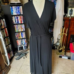 Old Navy jersey wrap dress xl